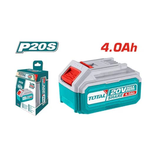 Batería TOTAL TFBLI2002 de 4,0 Ah y 20 V con empaque