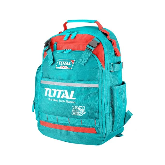 Mochila portaherramientas TOTAL THBP02025 en vista frontal