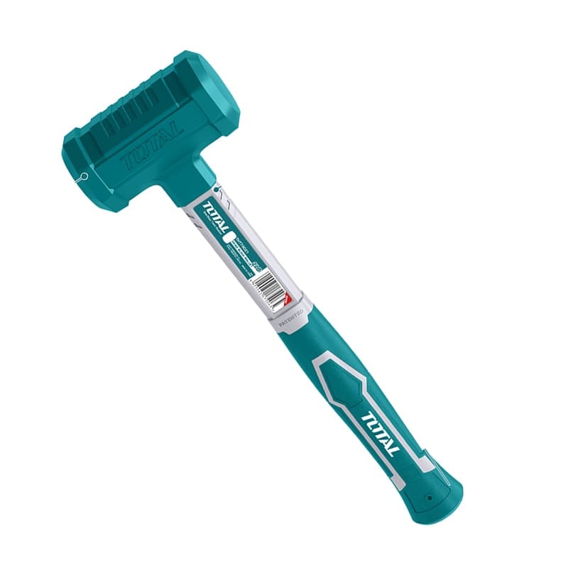 Martillo Maceta de Goma Antirrebote 2 lb TOTAL