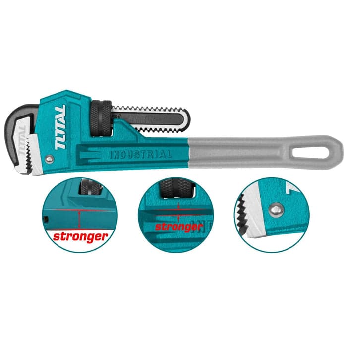 Llave Stillson de Aluminio 14 pulgadas TOTAL