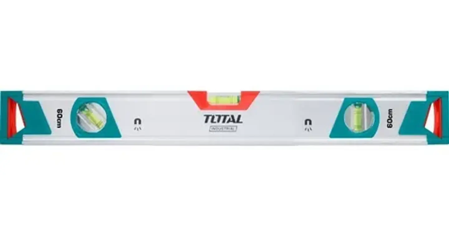 Nivel Burbuja Magnético de Aluminio 60 cm TOTAL