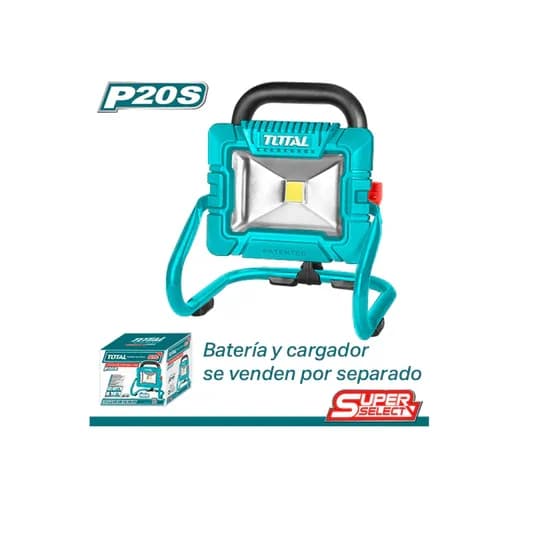 Lámpara de trabajo LED inalámbrica TOTAL TWLI2025 sin batería ni cargador