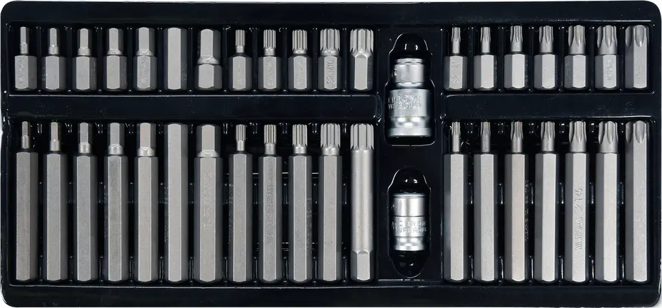 Juego de Puntas Torx, Imbus y Allen 40 Piezas YATO